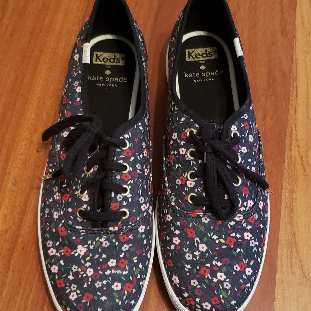 Kate Spade floral Keds